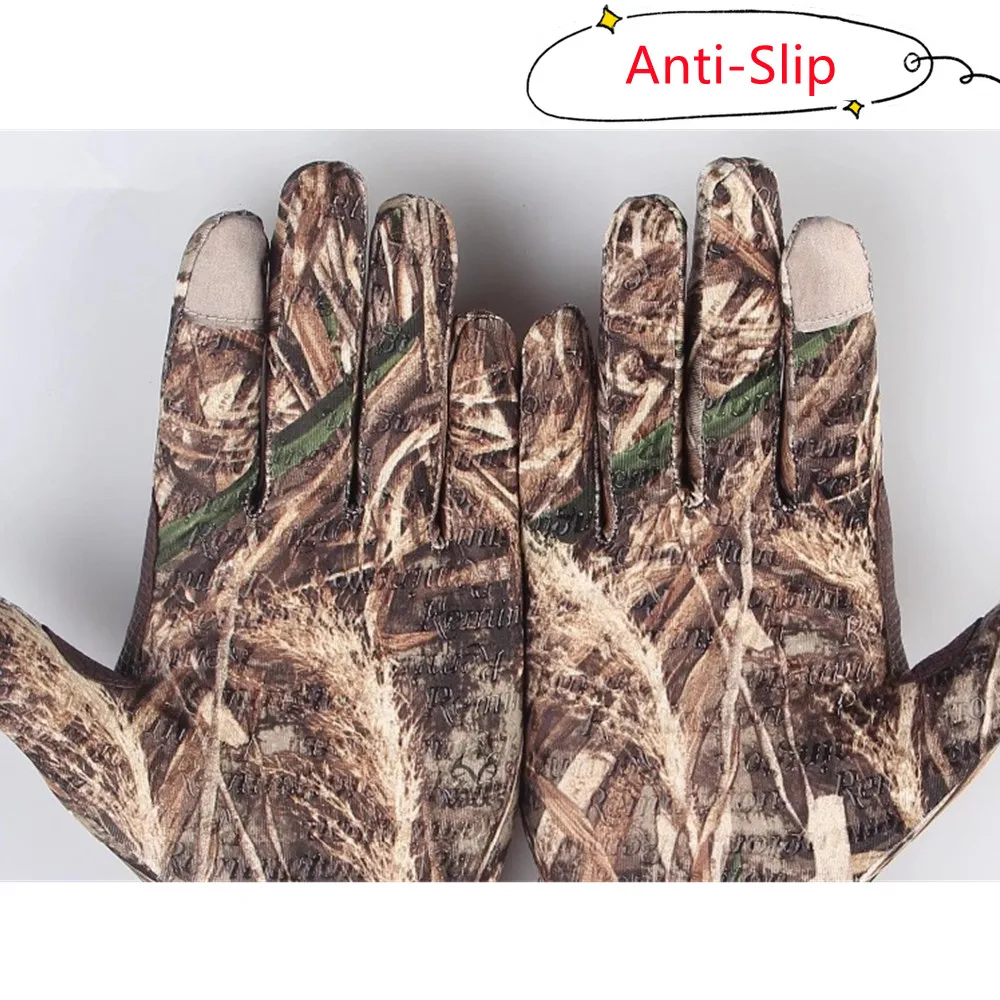 Camouflage Quick-Dry Hunting Gloves 4