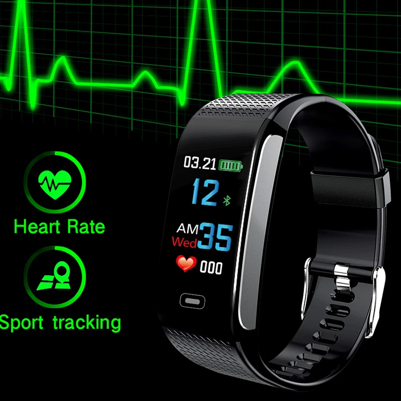 

Smart Watch BINSSAW 2020 Bluetooth IP67 Waterproof Blood Pressure Heart Rate Monitor Smartwatch For IOS Android Men Women Clock