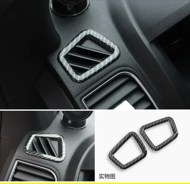 Передняя крышка на вентиляционное отверстие для Ford Explorer 2011- интерьер центральной консоли кондиционер воздуха на выходе украшения