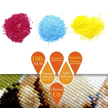 

Drill Shiny Round Diy Diamond Drawing Diamond Painting Cross Stitch Crystal Round Diamond Sets Decorative Full Diamond Embroider