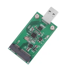 Новый USB 3,0 к Mini PCIE mSATA SSD mSATA к USB 3,0 SSD не нужен usb-кабель Au06 19 Прямая поставка