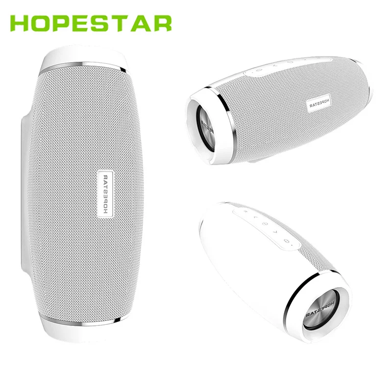 HOPESTAR H27 беспроводной Bluetooth динамик 3D стерео Саундбар Колонка Бумбокс водонепроницаемый открытый сабвуфер FM радио PK зарядка XTREME