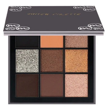 

Gray 9 Colors Eye Shadow Long-Lasting Waterproof Palette Matte Shimmer Glitter Shadow Of Eye Shadow Palette Blush Makeup