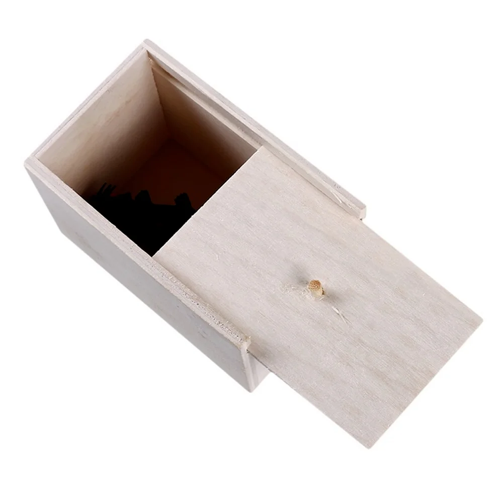 Funny Scare Box Wooden Prank Spider Hidden In Case Great Quality Prank-Wooden Scarebox Interesting Play Funny Play Joke Gift Toy