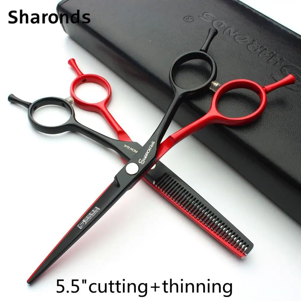 Профессиональные Парикмахерские ножницы sharond 440c парикмахерские аксессуары