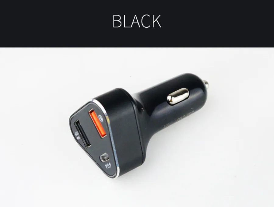 VIKEFON 41 Вт Быстрая зарядка 3,0 PD 2.4A USB Автомобильное зарядное устройство для iPhone 11 huawei Supercharge SCP QC3.0 быстрая PD USB C автомобильное зарядное устройство для телефона