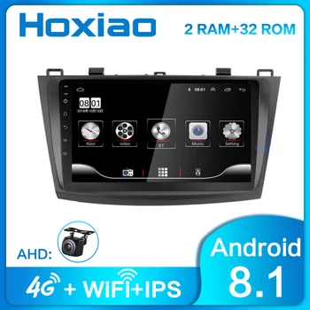

2GRAM+32GROM Android 8.1 2din Car Radio Multimedia Video Player Navigation GPS for Mazda 3 2010 2011 2012 Mazda3 WiFi