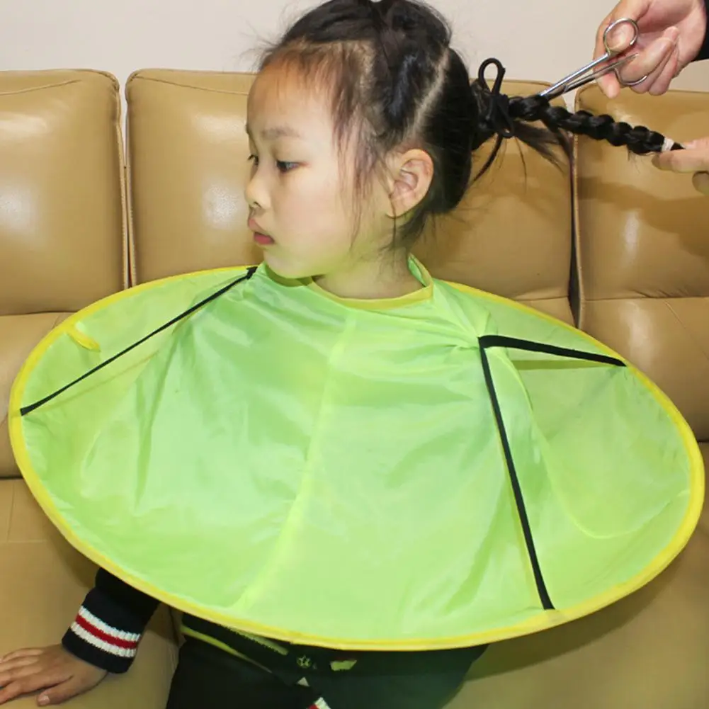 Kids Cartoon Hair Cutting Apron Overclothes Waterproof Printing Cape | Мать и ребенок