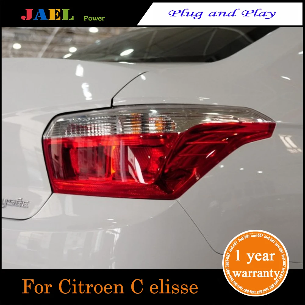 Светодиодный задний светильник s Чехол для Citroen C elisse modelo задний светильник s светодиодный задний фонарь светодиодный сигнальный светильник