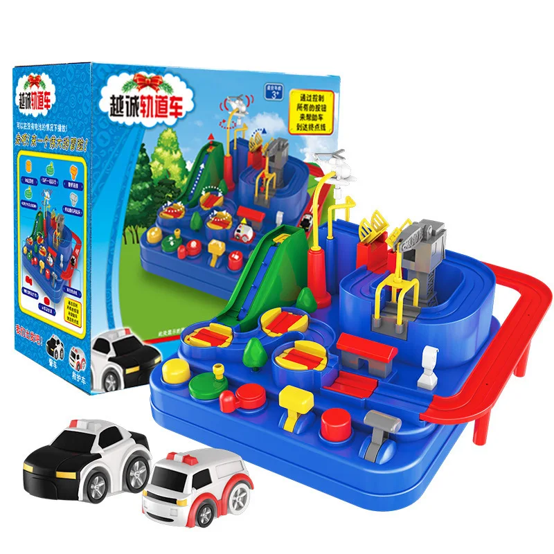 

More Cheng 2019a Camera Track Set Manual Car Checkpoints Adventure Inertia CHILDREN'S Toy Celebrity Style Climbing Stairs