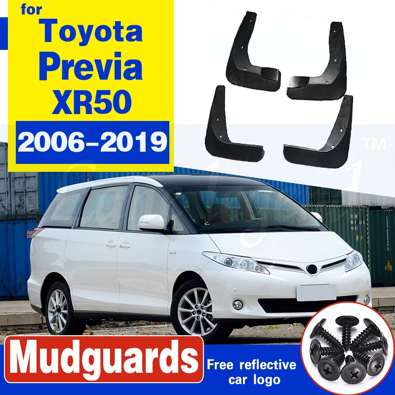 Автомобильный брызговик для Toyota Previa XR50 2006 ~ 2019 Estima Tarago Fender Mud Guard Flap Брызговики