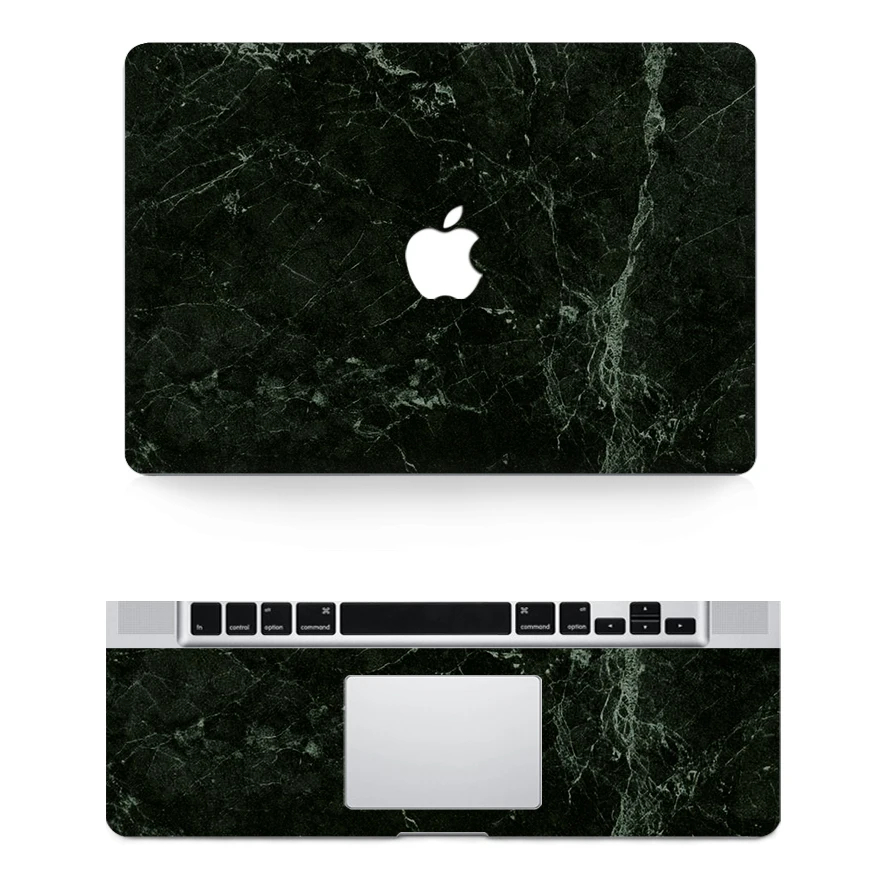 Мраморная Текстура Виниловая переводная наклейка для ноутбука верхняя кожа+ наклейка на запястье для Macbook Air Pro retina 1" 13" 1" A1398 A1465 A1502 A2141 - Цвет: 12