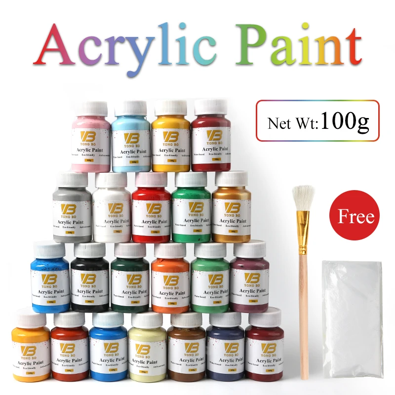 Серебряная краска на водной основе металлический лак деревянный акриловая в