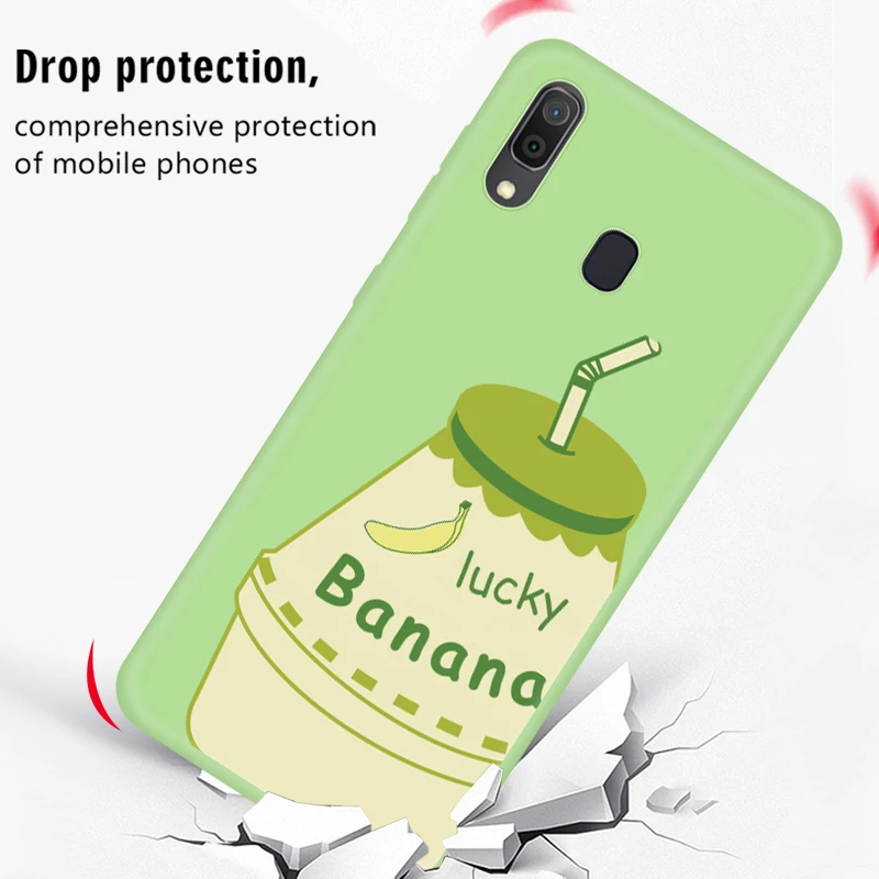 Яркий Цветной чехол для телефона Samsung Galaxy A50 A40 A30 A10 A20 S10e s10 S8 S9 Plus мягкие