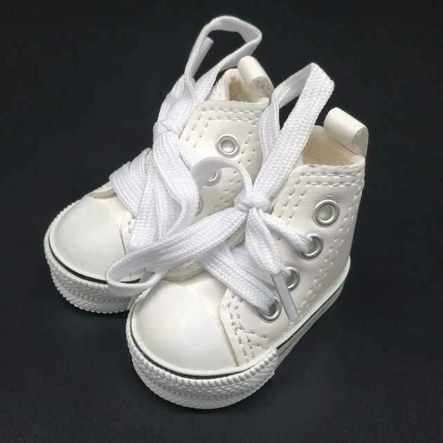 US $4.95 Tilda 6cm Sneakers For Dolls Paola Reina MinifeeMini Toy Gym Shoes 1/6 Bjd Doll Sports Shoes Access