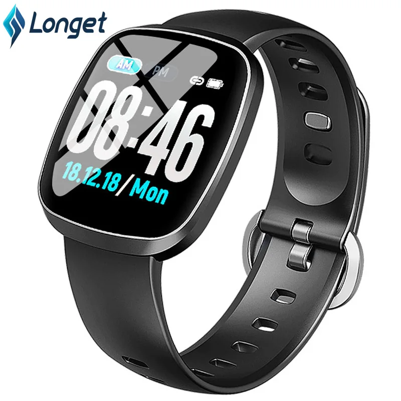 

Longet Fitness Tracker GT103 Heart Rate Monitor Waterproof Smart Band Full Touch Screen Call Reminder Activity Tracker for Sport