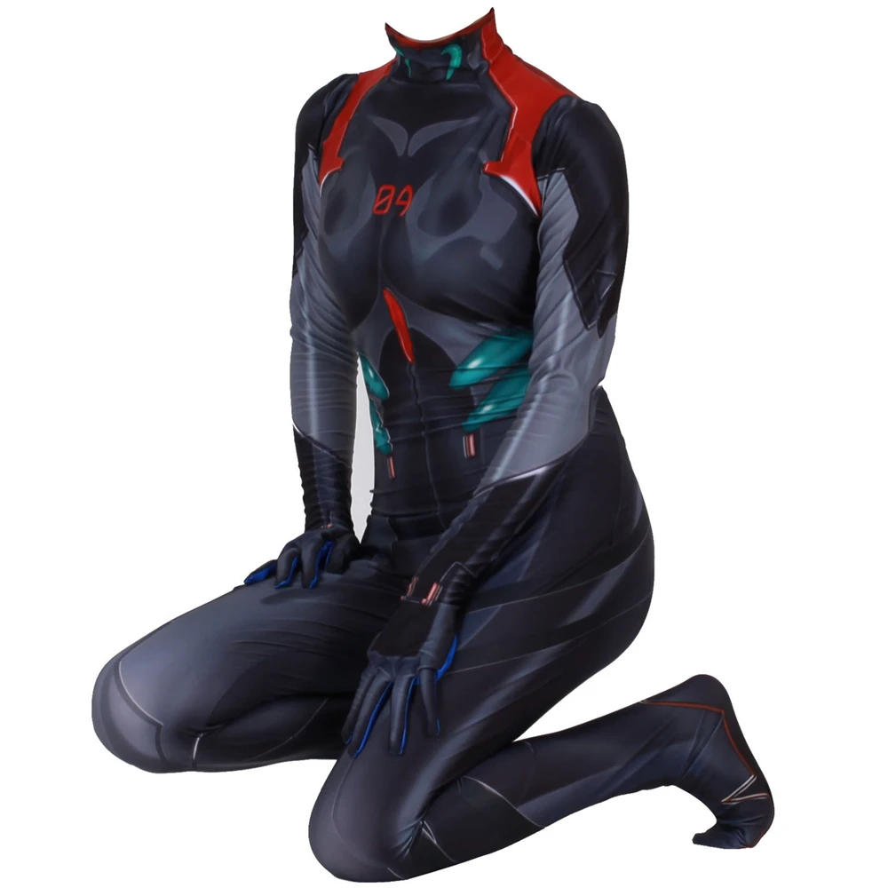 Neon Genesis Evangelion EVA Ayanami Rei Bodysuit Cosplay Costume 