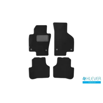 

Floor mats Klever premium Volkswagen Passat B7 2011-2014 gray. 4