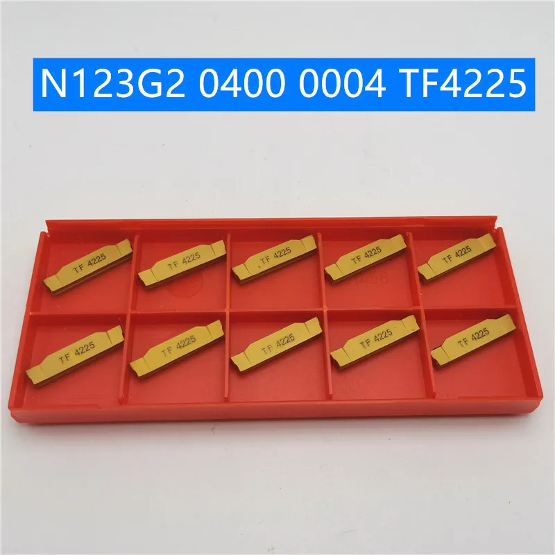 

turning insert N123G2 0400 0004 TF 4225 grooving carbide inserts N123G2 lathe cutter turning tool Parting and grooving tool