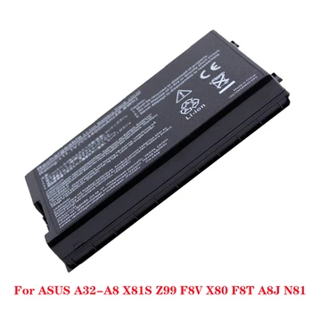 

6cell Battery A32-A8 for ASUS X80H X80L X80N X80Z X81 X81Sc X81Se X81Sg Z99 Z99Fm Z99H Z99J A8TL751 L3TP.B991205 SN31NP025