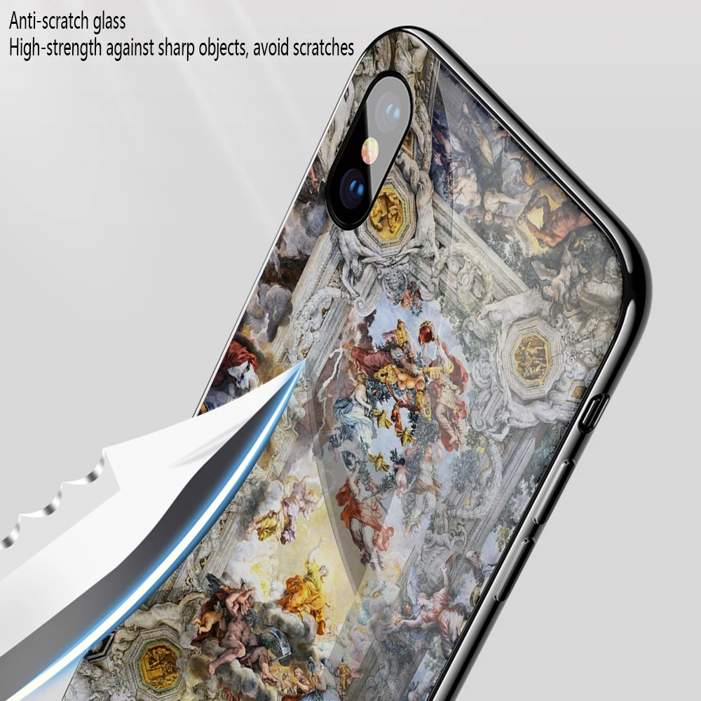 Lavaza дворец Версаль из закаленного стекла мягкий чехол для Huawei Honor 8x9 P Smart mate 20 P10 P20 P30 Lite Pro Чехол