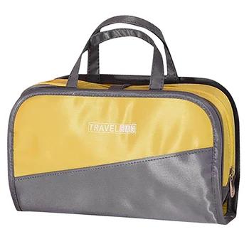 

Women'S Two-In-One Cosmetic Bag Folding Cosmetic Storage Bags Travel Organizer Makeup Bag Large Capacity Beauty Toiletry Bags
