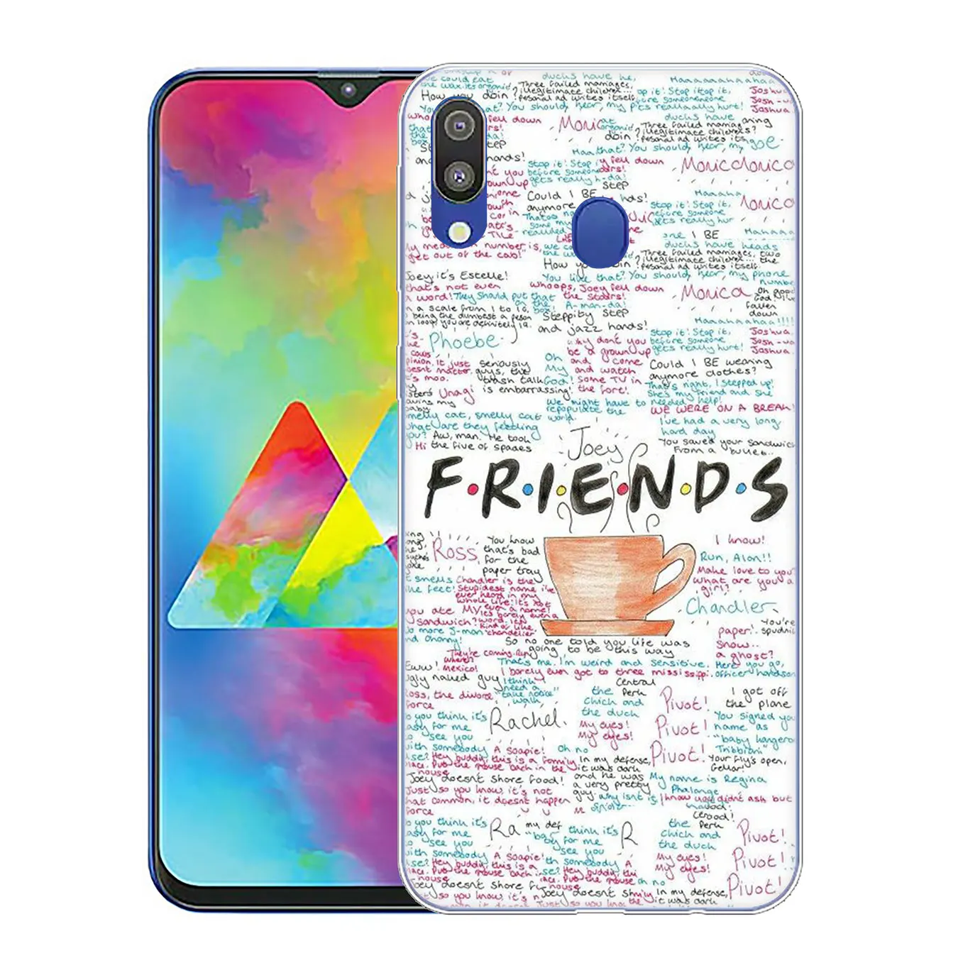 Lavaza ДРУЗЬЯ Сезон ТВ любовь Жесткий чехол для телефона для samsung Galaxy A20E M40 M30 M20 M10 A10 A20 A30 A40 A50 A60 A70 S крышка - Цвет: 3