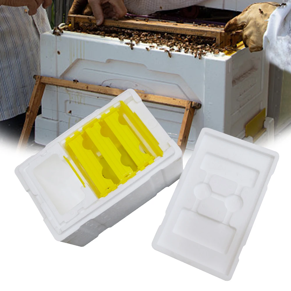 Queen Bee Rearing Mating Beehive Nuc Harvest Pollination Bees Hive Box Reserve Beekeeping Tools For Beekeeper Supplies | Дом и сад