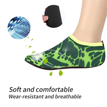 

2019 New Unisex Diving Socks Beach Water Shoes Swimming Shoes Quick Dry Swim Surfing Shoes Soft Non-slip Seaside Shoes