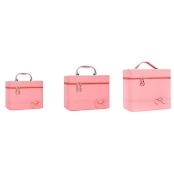 

Professional Cosmetic Bag Portable Large Capacity Manicure Beauty Storage Box Cosmetic Case Waterproof