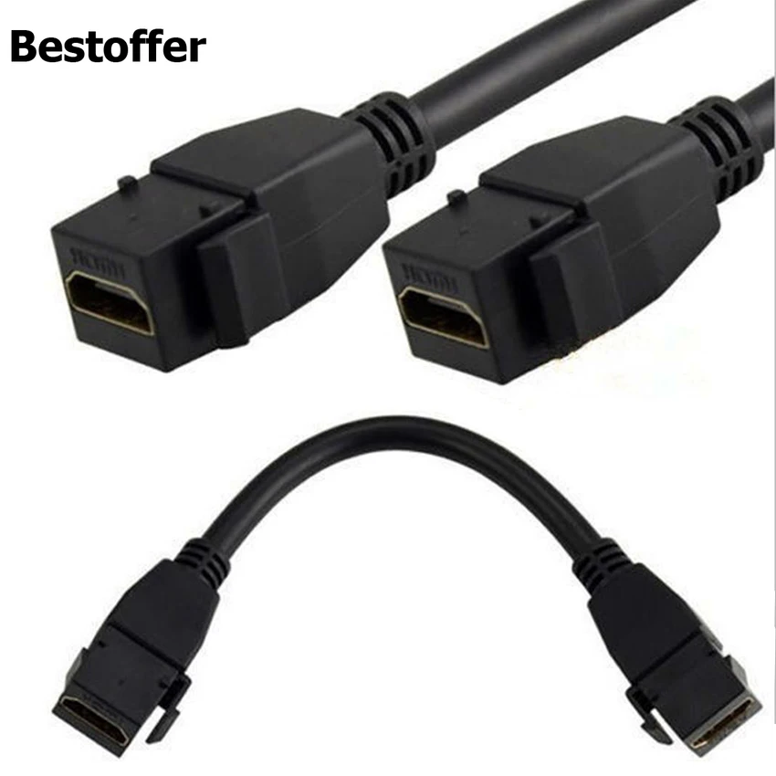 HDMI Женский к Hdmi модуль соединительная головка Кабель-адаптер для настенной
