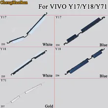 ChengHaoRan 1 комплект Боковая кнопка Мощность громкости ключ запасные части для VIVO Y17 Y18 Y18 Y71
