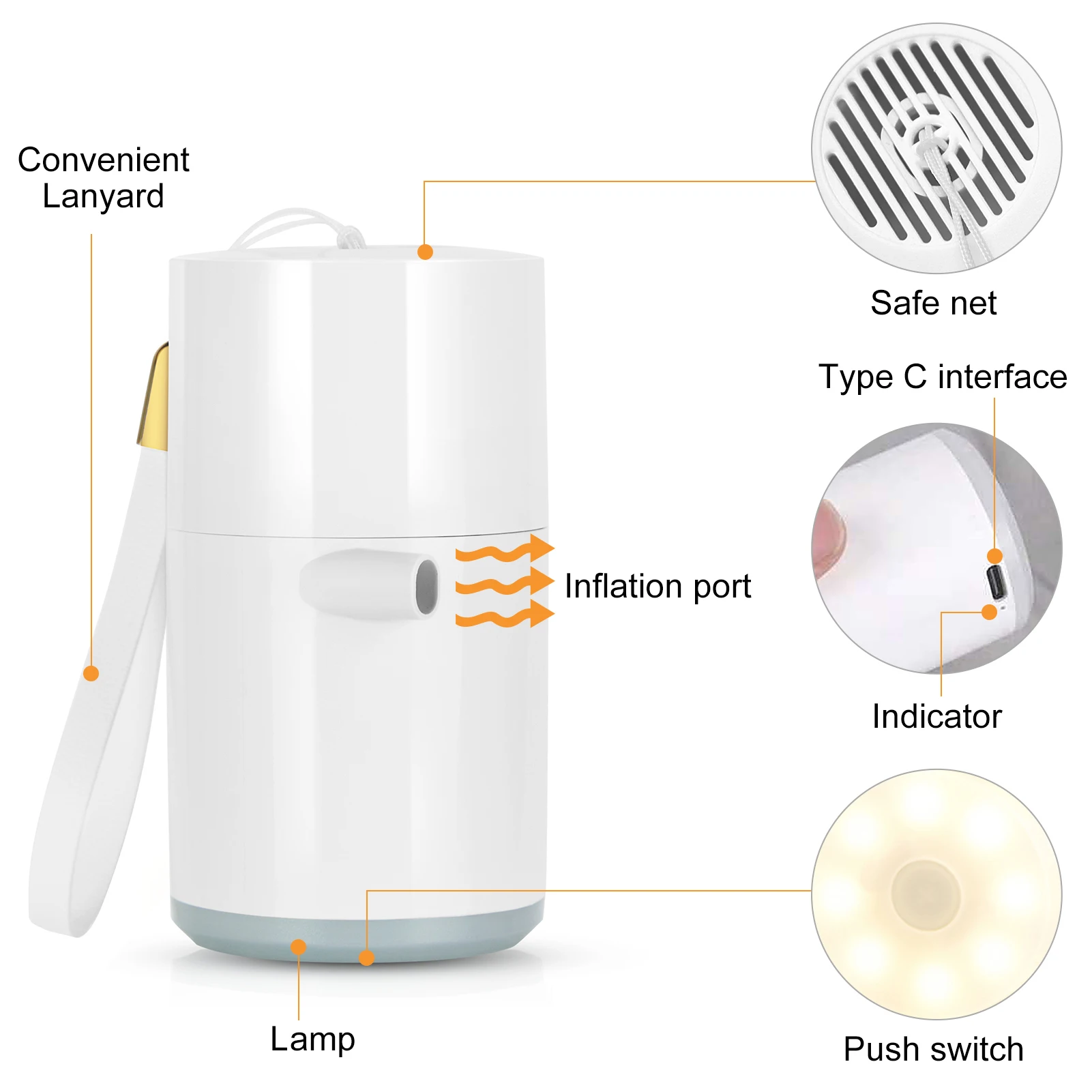 Portable Electric Inflatable Pump USB Air Pump for Outdoor Inflatable Camping Mat Toys Camping Floats Mats Airbeds sports accessory,air pump adapter
