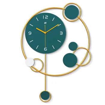 

Decorative clock wall clock living room Nordic luxury modern minimalist personality creative art fashion home clock wall clock