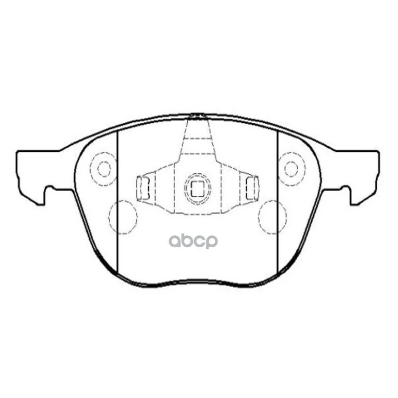 Колодки Тормозные Дисковые Передние Ford Focus C-Max 1.6i-2.0tdci, Mazda 3 1.4i-2.0crdt 03 Ckf-14 Ctr арт. CKF-14