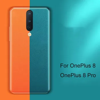 

For OnePlus 8 Case Luxury PU Leather Flexible Drop-proof Case For One Plus 8 Pro Case Coque