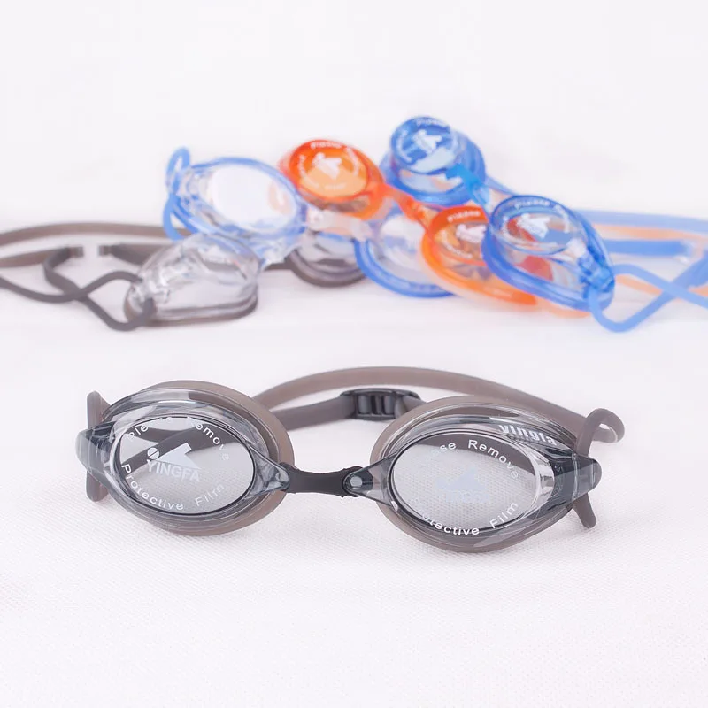 

New Style Goggles Small Men And Women Racing Drag Reduction Anti-fog Game Mirror Y570af Frame Swimming Water Glasses