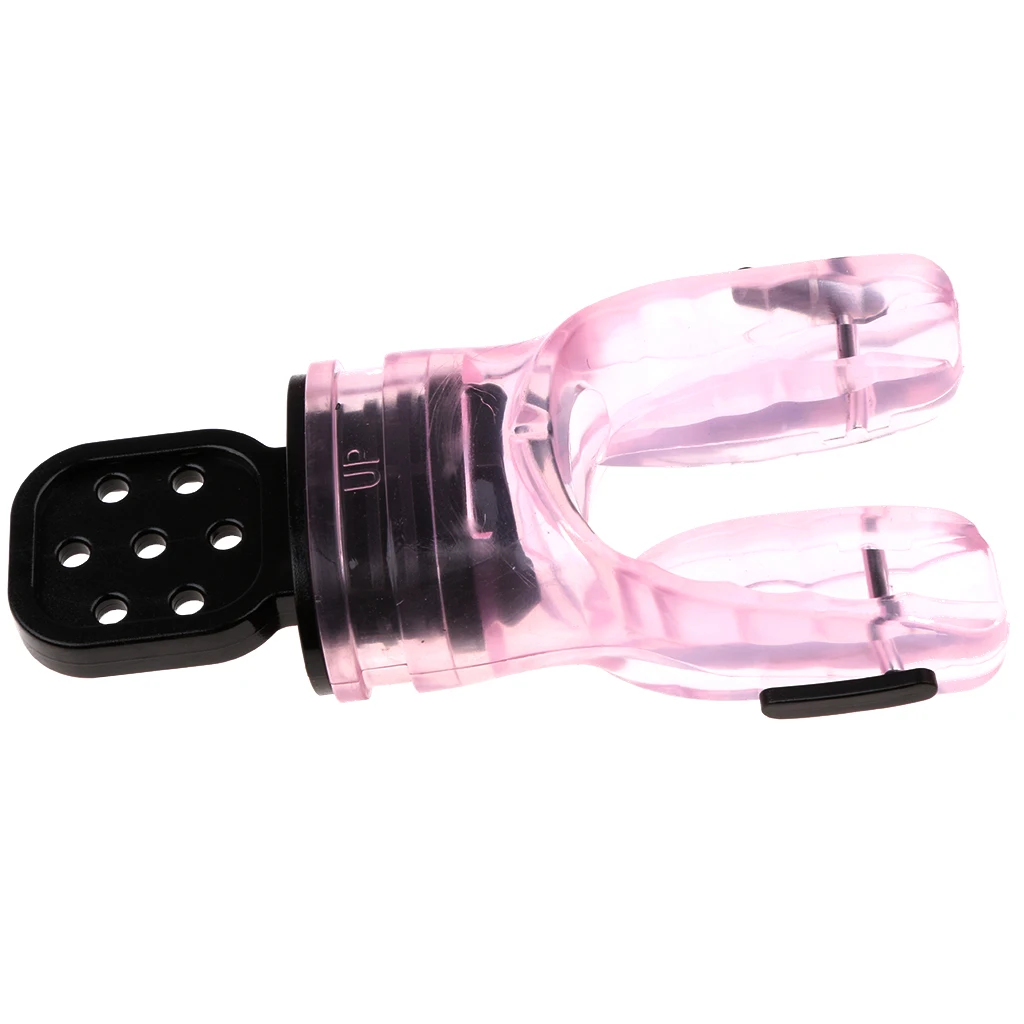 Scuba Diving Silicone Comfort Moldable Bite Mouthpiece With Regulator Scuba Diving Mouthpiece