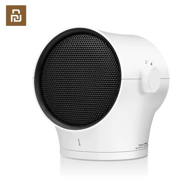 

SmartFrog 1000W 2 In 1 Air Cooler Fan Warmer Mini Destop Electric Heater Personal Space Air Heater 3 Speed Adjustable