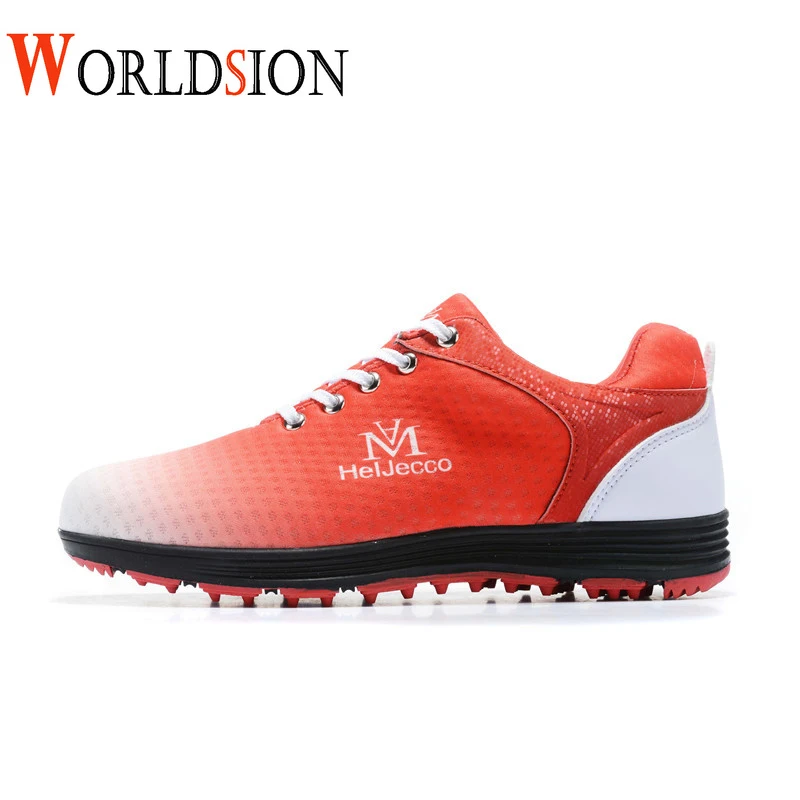 

New Waterproof Golf Shoes Men Professional Spikeless Sport Golf Sneakers Size 39-44 Comfortable Athletic Walking Shoes