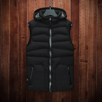 

USB Winter Intelligent Heated Warmer Vest Hooded Heating Jacket Breathable Coat 8Hours Keep Warm With Battery Bank