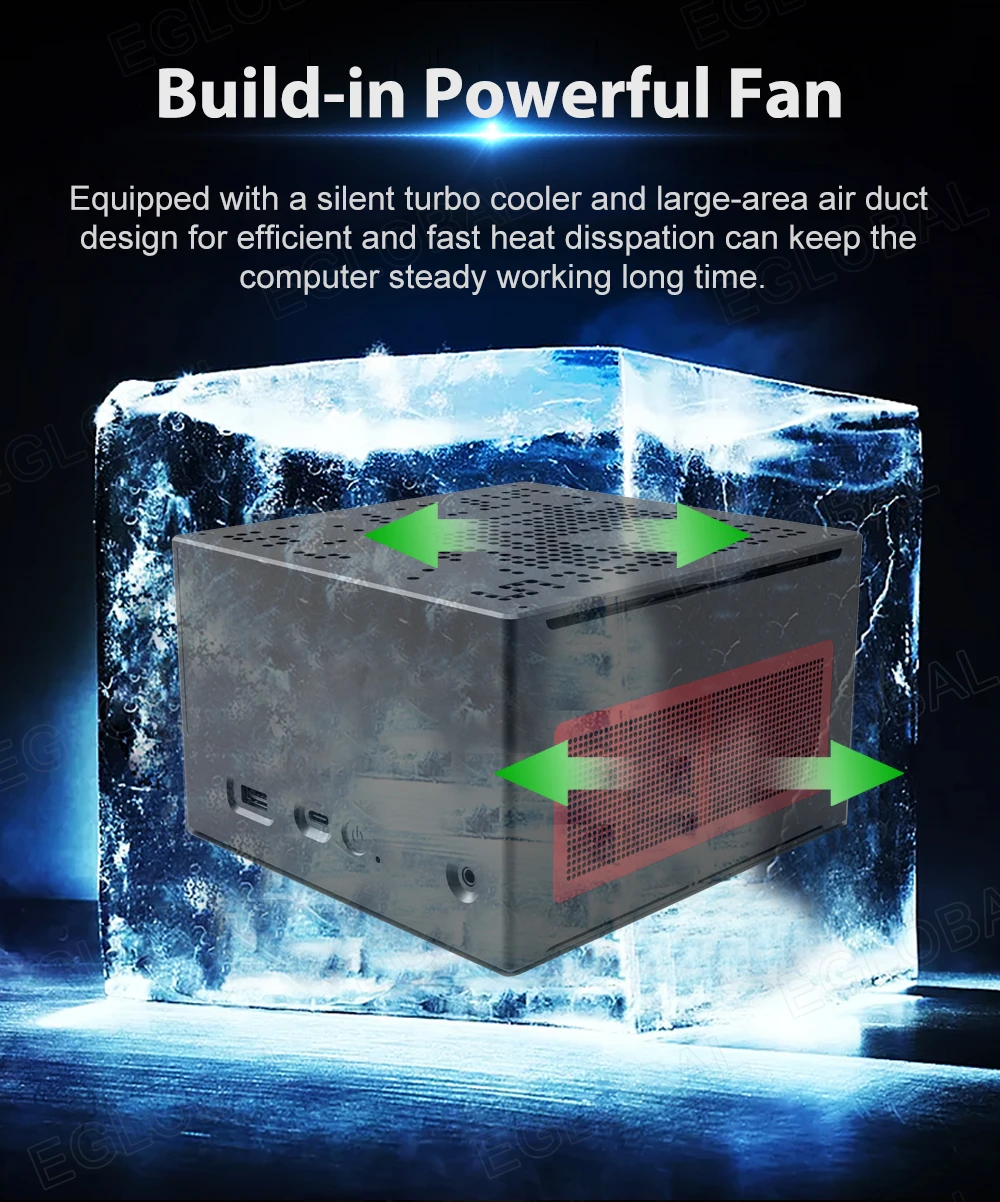 High-Performance DIY Mini Computer with In-tel Core I3/I5 10th Gen, Windows 10 OS, 4K 60Hz, HDMI/DP, and PCIE 16 for Half-Height GPU – Ideal for Gaming and HTPC. Description Image.This Product Can Be Found With The Tag Names Barebone Mini PC, Computer Office, Desktop gaming pc