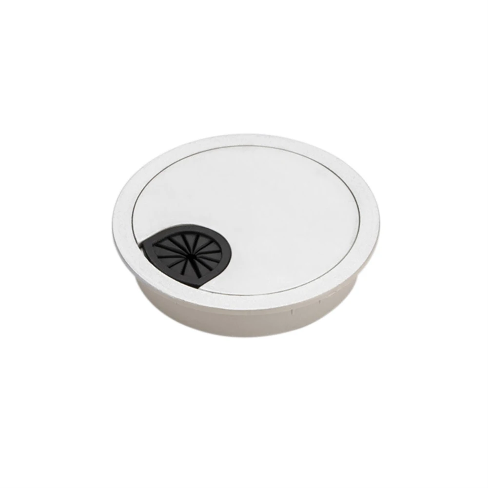 53mm Пластиковый стол втулка кабель Шнур отверстие Крышка для домашнего офиса SEP99 - Color: 53mm