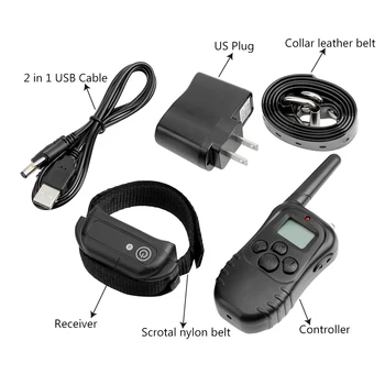 Wireless Bondage Set Neck Collar Electric Shock Necklace Sex Tools for Couples Adults Games Products Women Men Strapon Harness 2