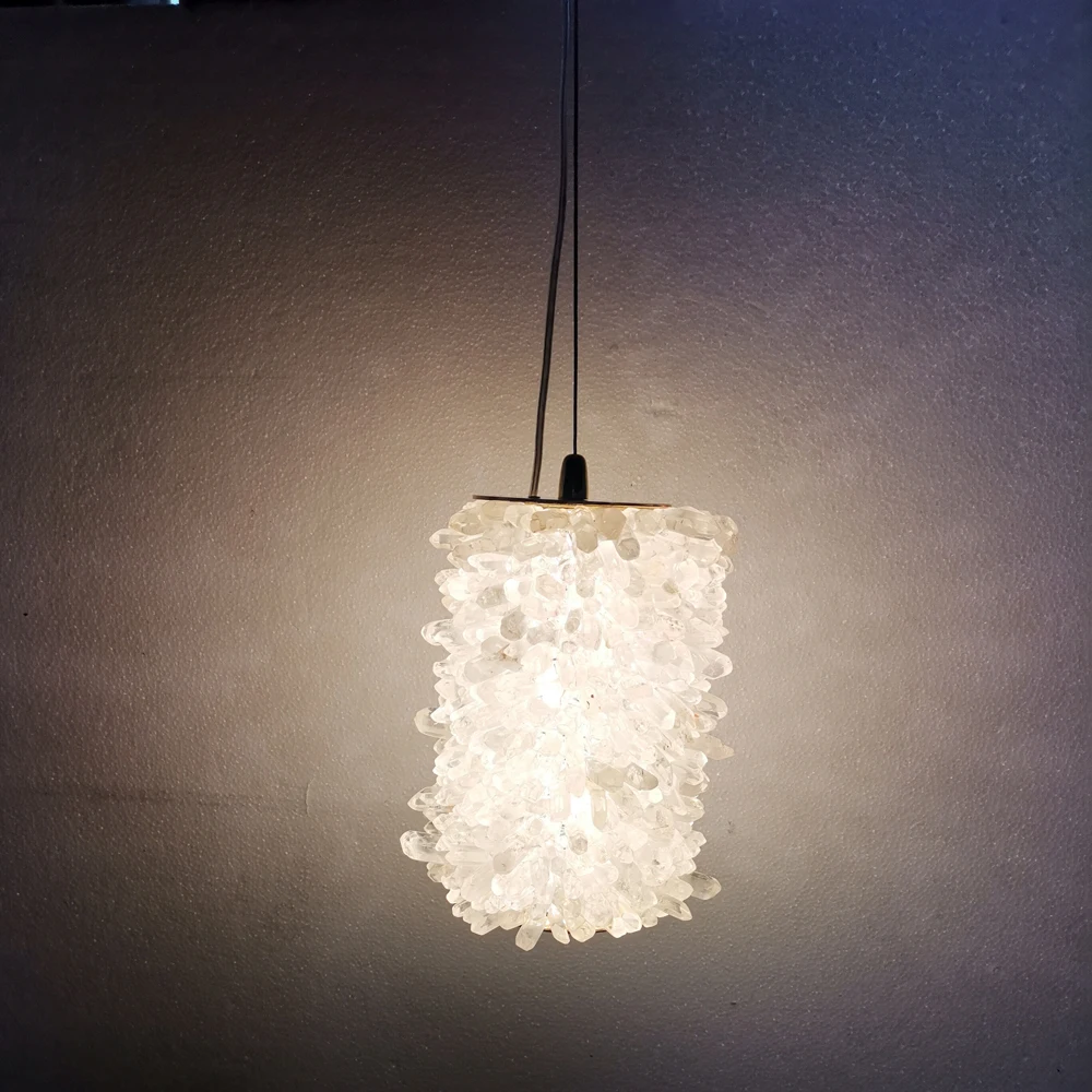 Plafonnier en cristal Ring - Lampe Led en Crystal - Lampe de salon - Lampe  moderne 