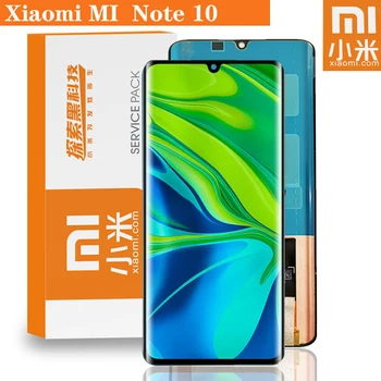 

100% Original 6.47" Amoled LCD for XiaoMi Mi Note 10 Note10 Lite CC9 Pro Display Touch Screen Digitizer Assembly