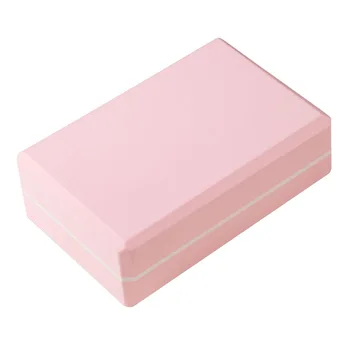 

High Density Moisture Resistant Shaping Yoga Block Practicing Workout Exercise Dancing Fitness Double Color Auxiliary EVA Foam
