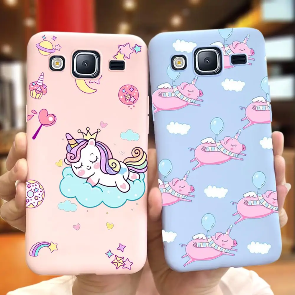 Whimsical Cartoon Unicorn Soft Silicone Phone Case