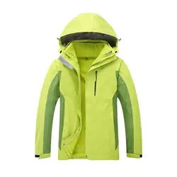 2019 настраиваемый открытый альпинистский плащ-плащ куртка для мужчины и женщины три в одном теплое модное пальто оптом