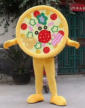 

Pizza Mascot Costume Suits Cosplay Party Game Fancy Dress Outfits Advertising Promotion Carnival Halloween Xmas Easter Adult New